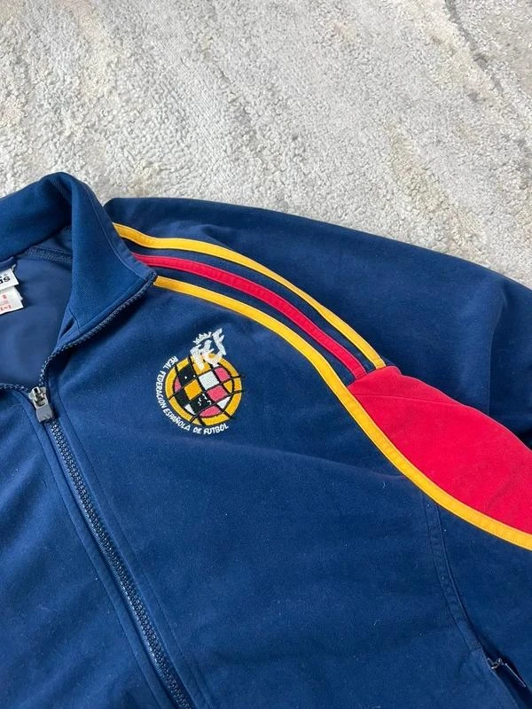 Conjunto de Fato de Treino adidas Away Football Vintage Espanha 1999-2000s Tamanho G – photo 5